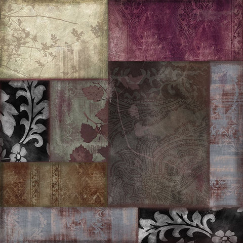 Colette III White Modern Wood Framed Art Print with Double Matting by Sasha