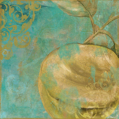 Fruit Palette V Gold Ornate Wood Framed Art Print with Double Matting by Sasha