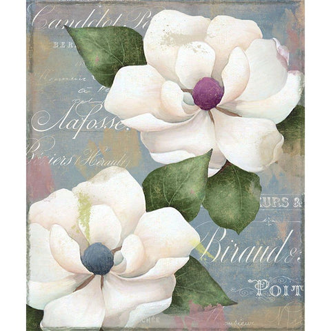 Southern Charms Gold Ornate Wood Framed Art Print with Double Matting by Sasha