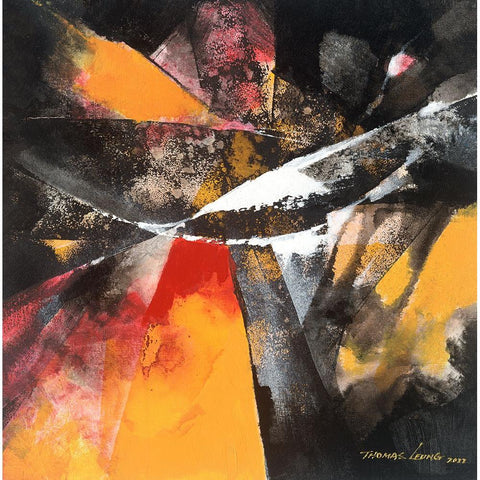 Amazing 1 Black Modern Wood Framed Art Print by Leung, Thomas