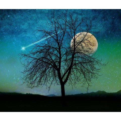Opalescent Sky White Modern Wood Framed Art Print by Lavoie, Tina