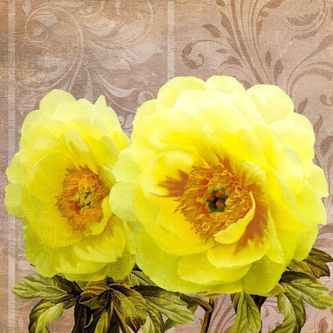 Infatuation III Gold Ornate Wood Framed Art Print with Double Matting by Lavoie, Tina