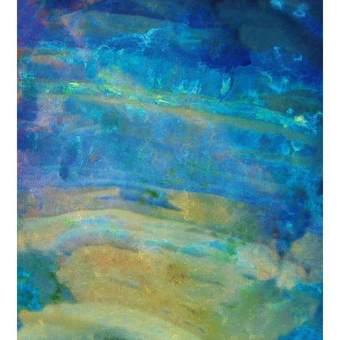 Sunrise Opal White Modern Wood Framed Art Print by Lavoie, Tina