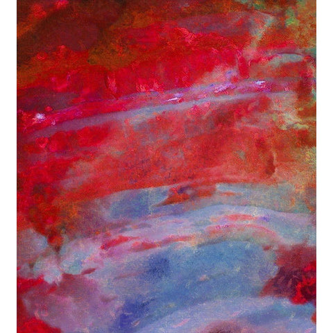 Sunset Opal Gold Ornate Wood Framed Art Print with Double Matting by Lavoie, Tina
