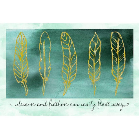 Gathering Feathers Two Black Modern Wood Framed Art Print by Lavoie, Tina