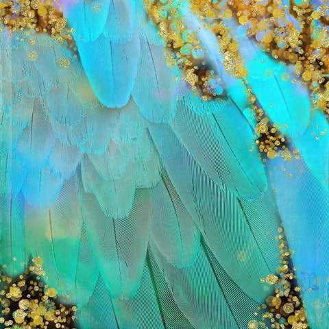 Mid-Summer Magik Twee White Modern Wood Framed Art Print by Lavoie, Tina