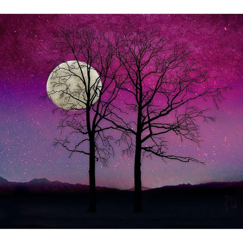 Solitude II Gold Ornate Wood Framed Art Print with Double Matting by Lavoie, Tina