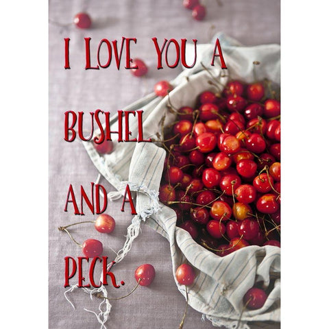 Bushel And A Peck White Modern Wood Framed Art Print by Lavoie, Tina