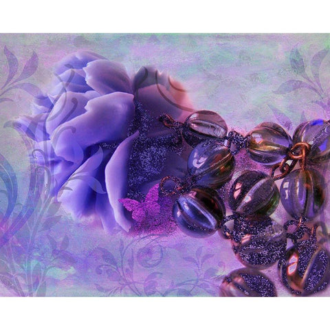 Sunset Rose Black Modern Wood Framed Art Print by Lavoie, Tina