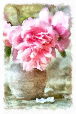 Afternoon Light White Modern Wood Framed Art Print with Double Matting by Lavoie, Tina