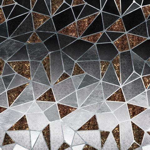 Skyrise Black Modern Wood Framed Art Print by Lavoie, Tina