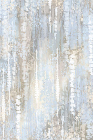 Pastel Boho Abstract I White Modern Wood Framed Art Print with Double Matting by Lavoie, Tina