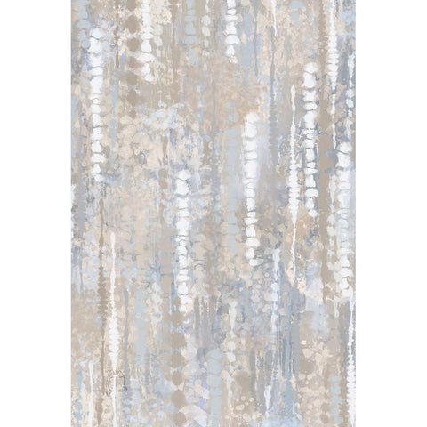 Pastel Boho Abstract II Black Modern Wood Framed Art Print with Double Matting by Lavoie, Tina