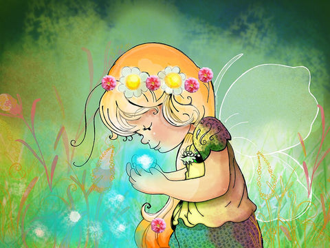 Seeds of Hope Black Modern Wood Framed Art Print by Wade, Valarie