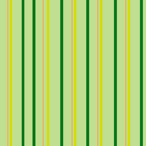 Stripe Pattern White Modern Wood Framed Art Print with Double Matting by Wade, Valarie