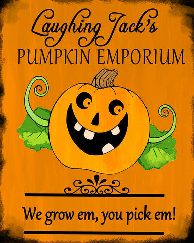 Laughing Jack White Modern Wood Framed Art Print with Double Matting by Wade, Valarie