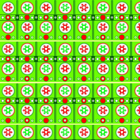 Love snow flakes Black Modern Wood Framed Art Print by Wade, Valarie