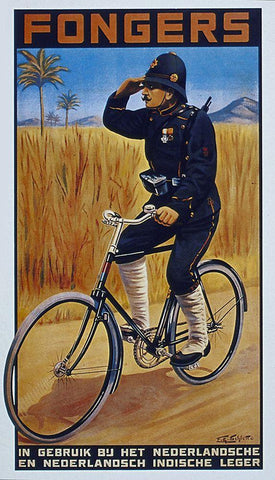 Bike 28 Black Ornate Wood Framed Art Print with Double Matting by Vintage Apple Collection