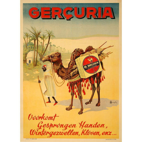 Gercuria Creams White Modern Wood Framed Art Print by Vintage Apple Collection