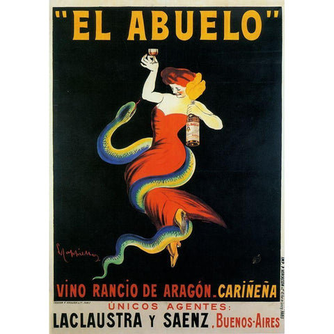 abuelo Black Modern Wood Framed Art Print by Vintage Apple Collection