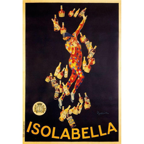 isolabella Black Modern Wood Framed Art Print by Vintage Apple Collection