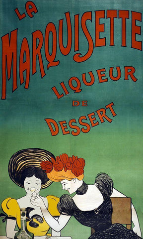 marquisette Black Ornate Wood Framed Art Print with Double Matting by Vintage Apple Collection