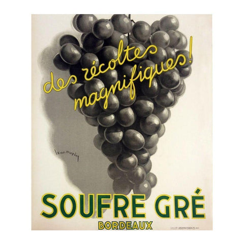 Soufre Black Modern Wood Framed Art Print by Vintage Apple Collection