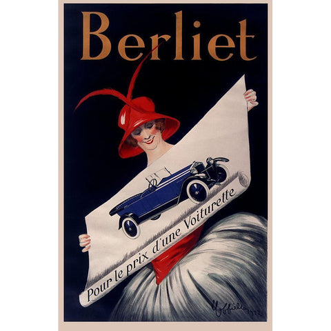 Berliet Capp White Modern Wood Framed Art Print by Vintage Apple Collection