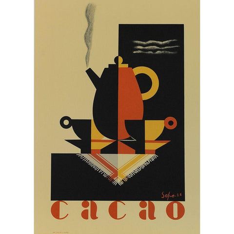 Cacao Black Modern Wood Framed Art Print by Vintage Apple Collection