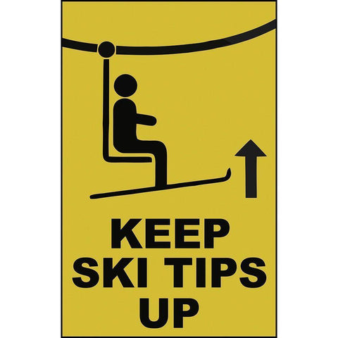 Ski Tips White Modern Wood Framed Art Print by Vintage Apple Collection