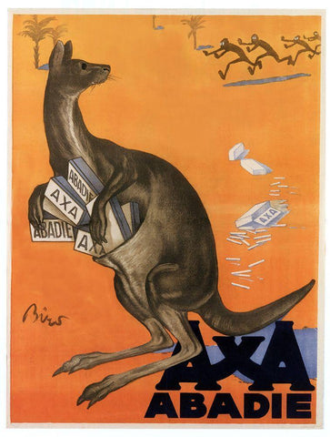 Abadie Kanga Black Ornate Wood Framed Art Print with Double Matting by Vintage Apple Collection