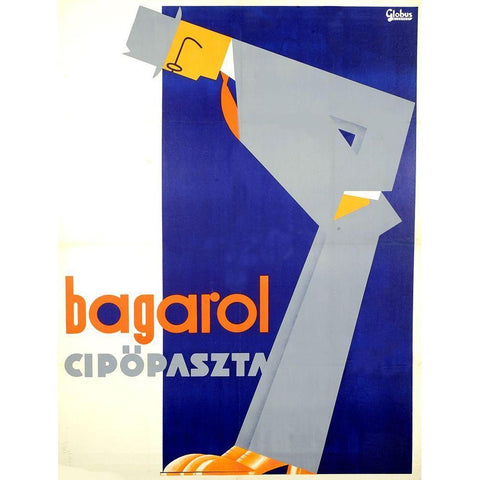 Bagarol Shoes Black Modern Wood Framed Art Print by Vintage Apple Collection