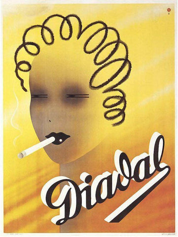 Diadal Black Ornate Wood Framed Art Print with Double Matting by Vintage Apple Collection