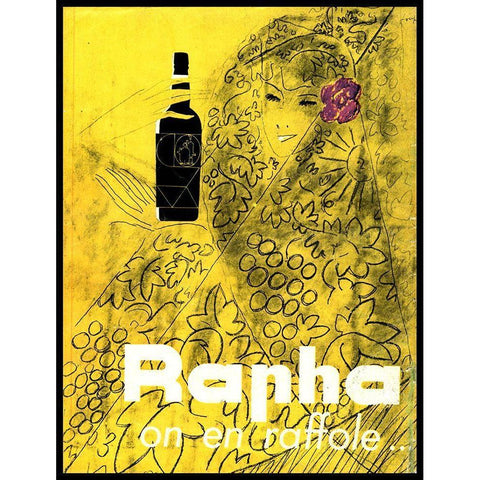 Rapha Black Modern Wood Framed Art Print by Vintage Apple Collection