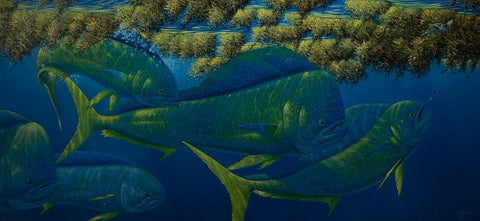 Opalescence Black Ornate Wood Framed Art Print with Double Matting by Goebel, Wilhelm