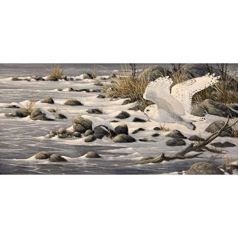 On The Move Black Modern Wood Framed Art Print by Goebel, Wilhelm