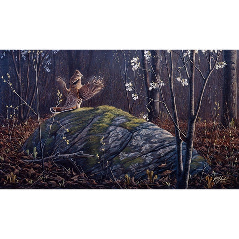 Rock N Roll White Modern Wood Framed Art Print by Goebel, Wilhelm
