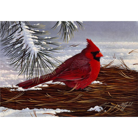 Under The Pine Gold Ornate Wood Framed Art Print with Double Matting by Goebel, Wilhelm