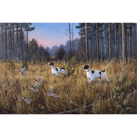 Flushed White Modern Wood Framed Art Print by Goebel, Wilhelm