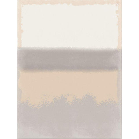 Grey Matter Black Modern Wood Framed Art Print with Double Matting by Adebowale