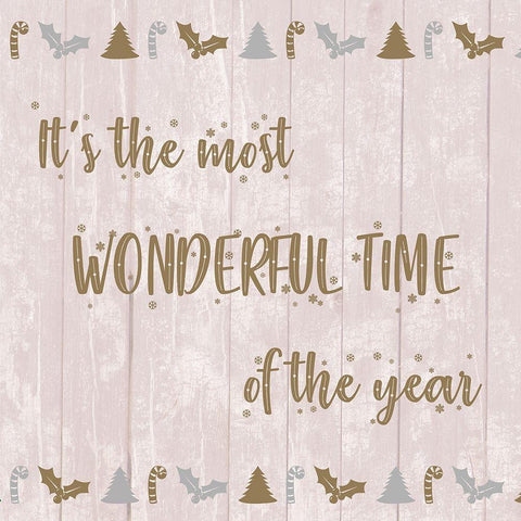 Wonderful Time Black Ornate Wood Framed Art Print with Double Matting by Adebowale