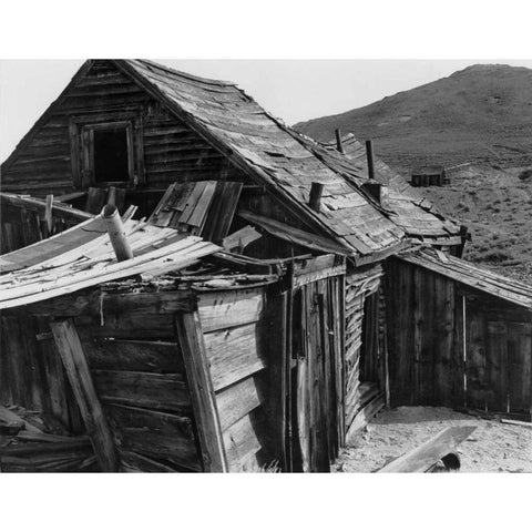 Dilapidated Bodi White Modern Wood Framed Art Print by Koetsier, Albert