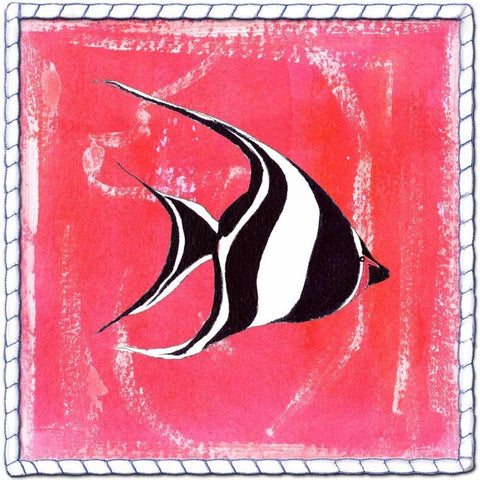 Beach Front Angel White Modern Wood Framed Art Print by Ormsby, Anne