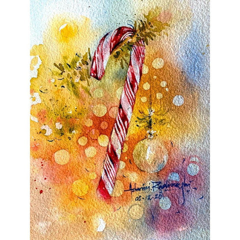 Sugar Candy White Modern Wood Framed Art Print by Rudraksi, Ashwini
