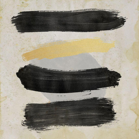 Up the Ladder Black Modern Wood Framed Art Print with Double Matting by Saunders, Alonzo