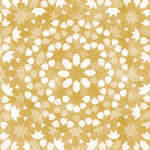 Orange Tile Light 9 Black Ornate Wood Framed Art Print with Double Matting by Saunders, Alonzo