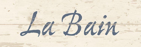 La Bain Black Ornate Wood Framed Art Print with Double Matting by Vidal, Alicia