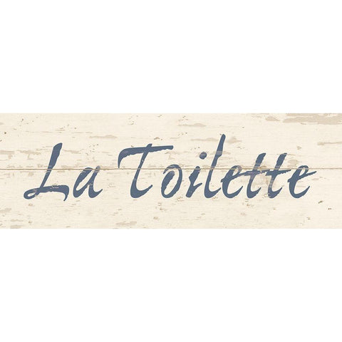 La Toilette White Modern Wood Framed Art Print by Vidal, Alicia