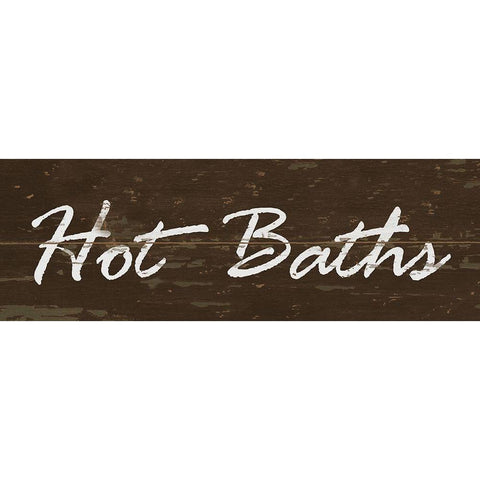 Hot Bath White Modern Wood Framed Art Print by Vidal, Alicia