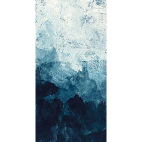 Ocean Flow 2 White Modern Wood Framed Art Print by Vidal, Alicia
